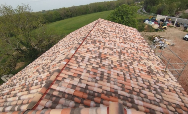 Rénovation de toiture de tuiles en terre cuite, Montauban, LAFLEUR Teddy